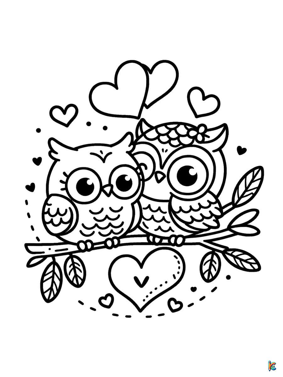 cute valentines day coloring pages to print