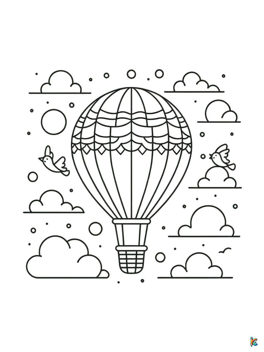 easy aesthetic coloring pages to print