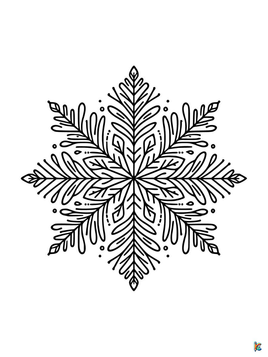easy winter coloring pages printable