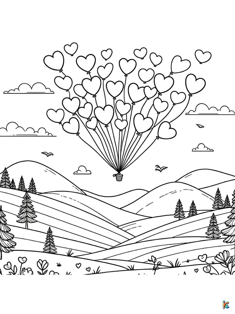 free coloring pages valentines day