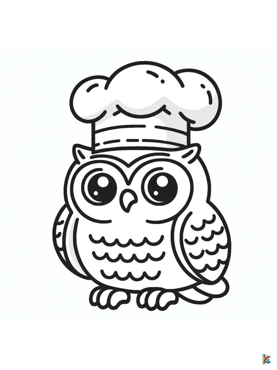 free printable coloring pages of owls