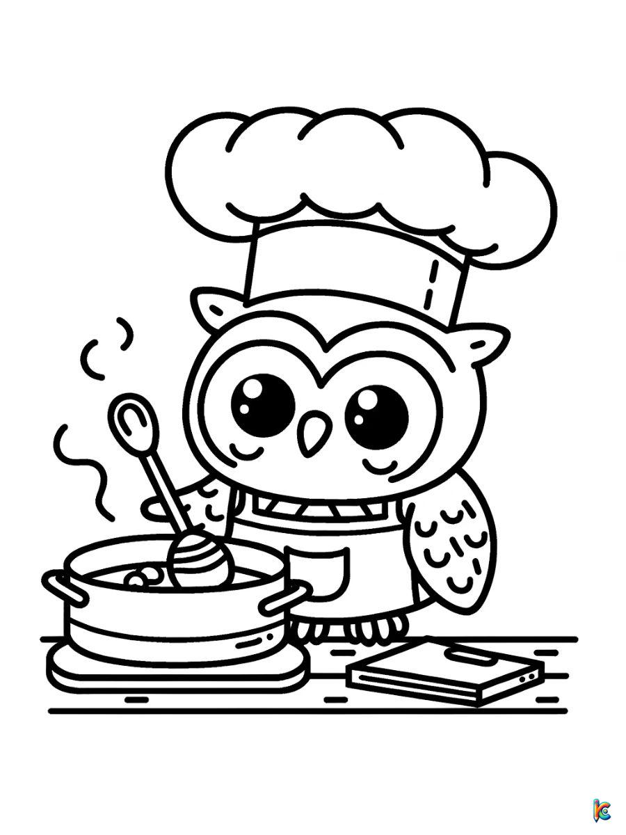 free printable coloring pages owls