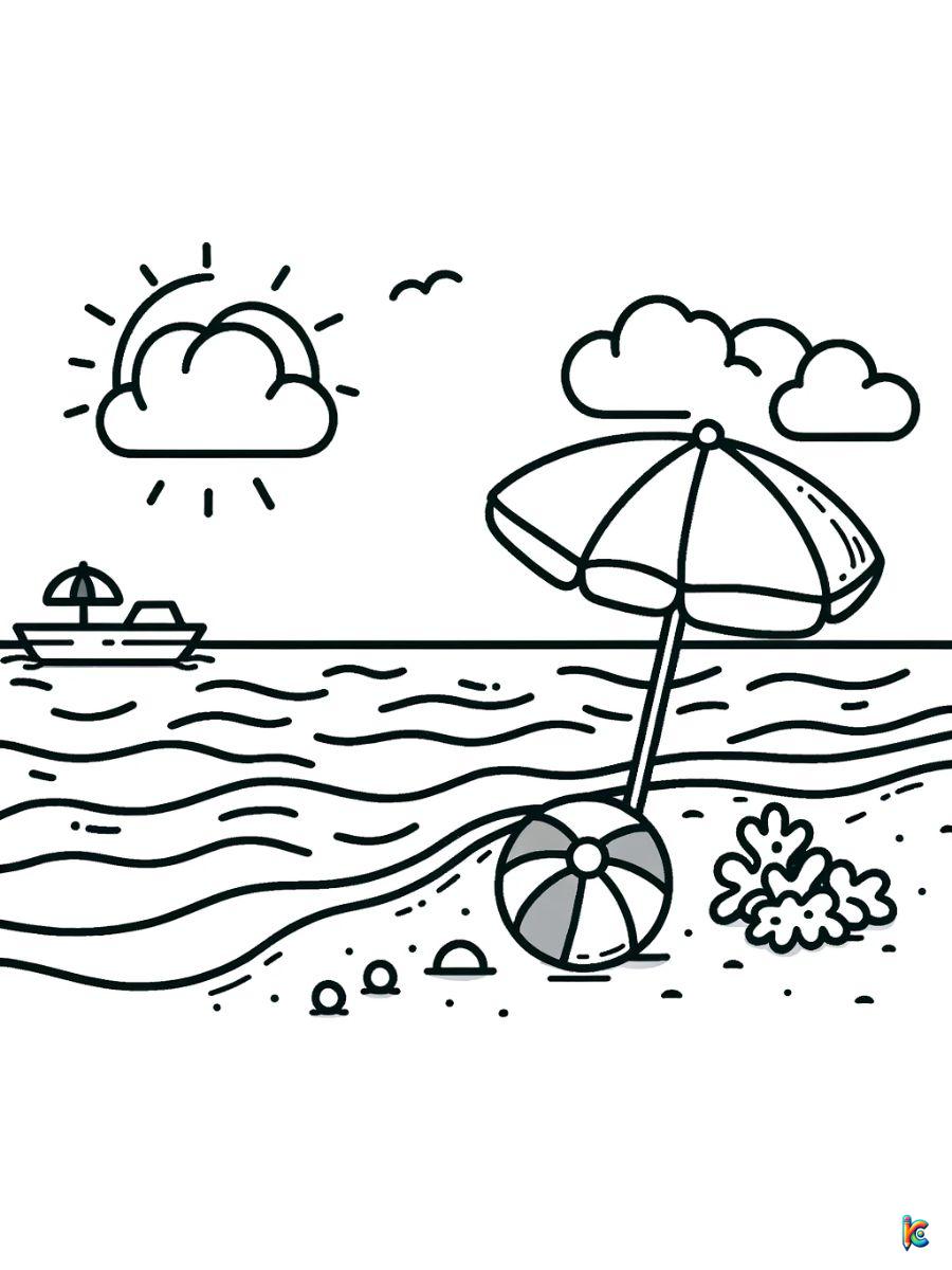 free printable landscape coloring pages