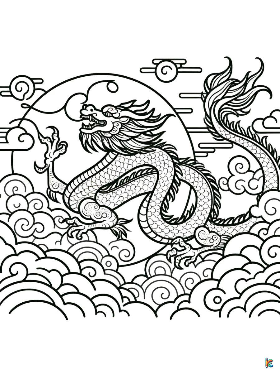 lunar new year coloring pages free
