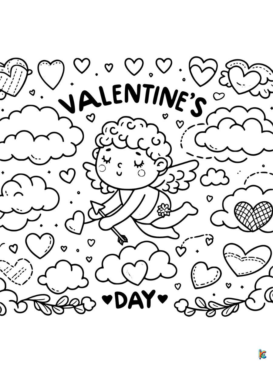 printable valentines day coloring pages