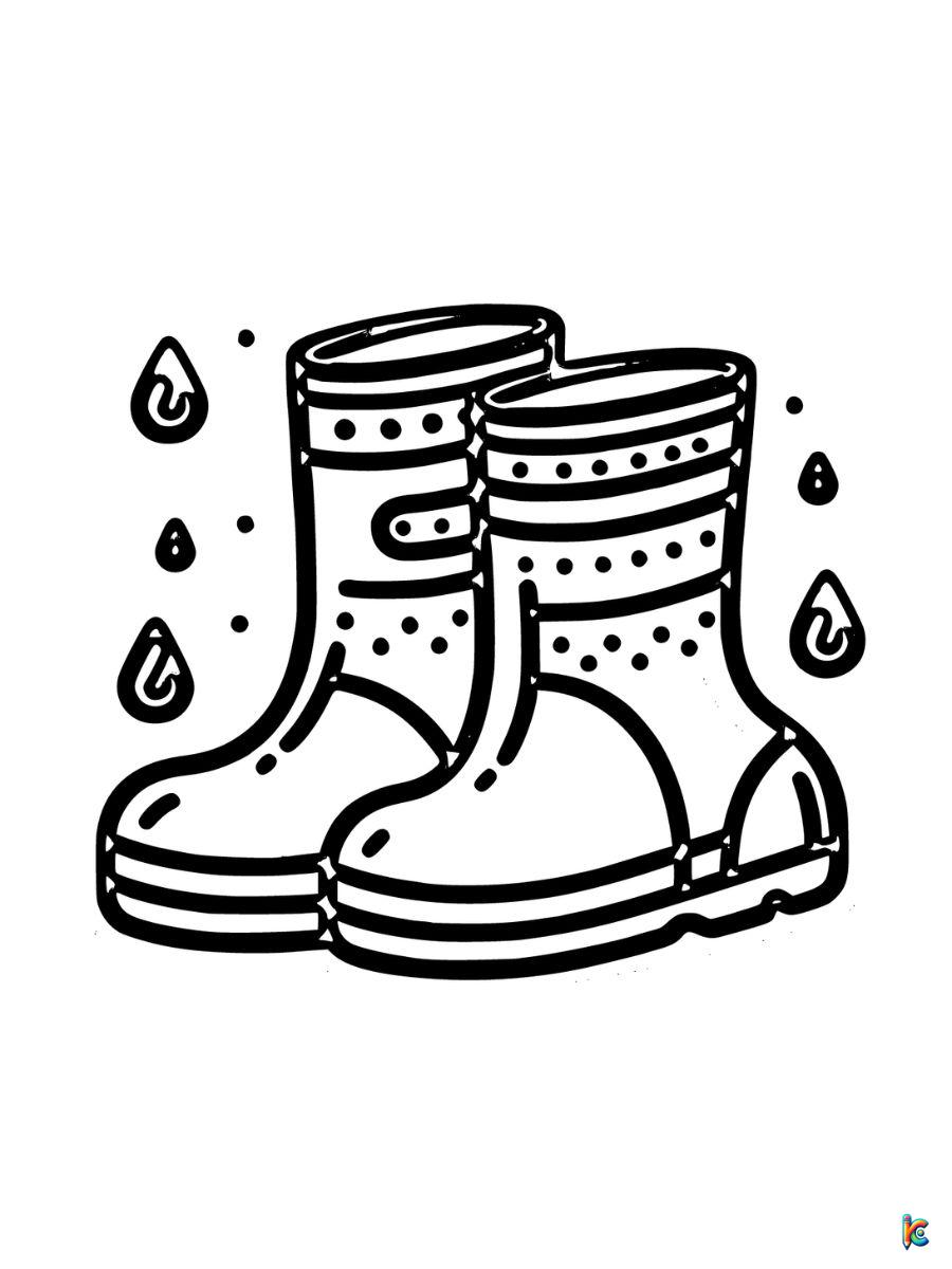 rainy day coloring pages pdf