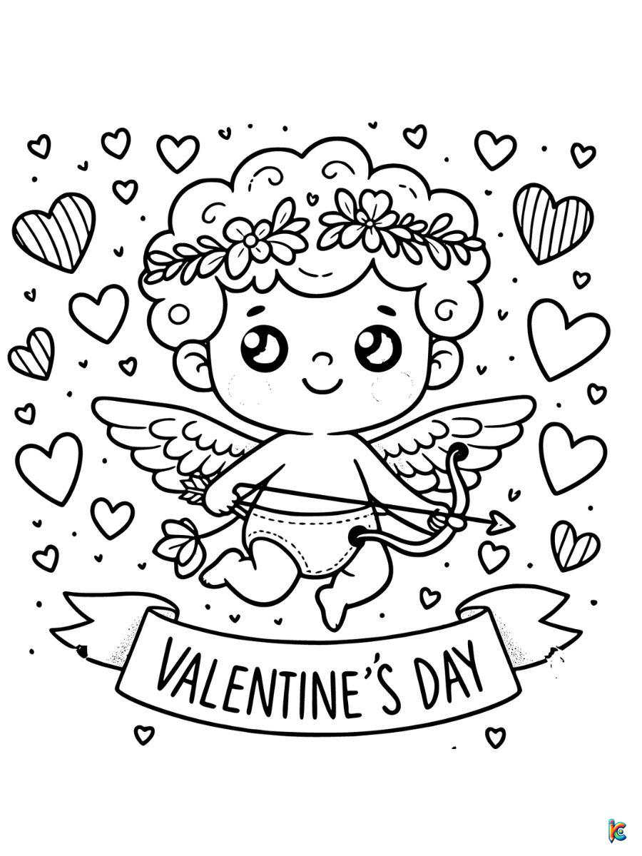 valentines day printable coloring pages